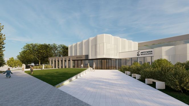 Ośrodek Namysłowska po modernizacji - wizualizacje