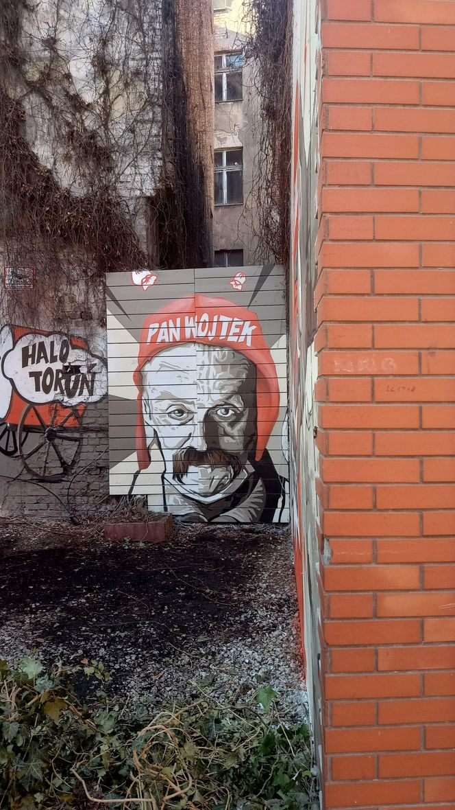 Nowy mural w Toruniu. Przedstawia legendy starówki