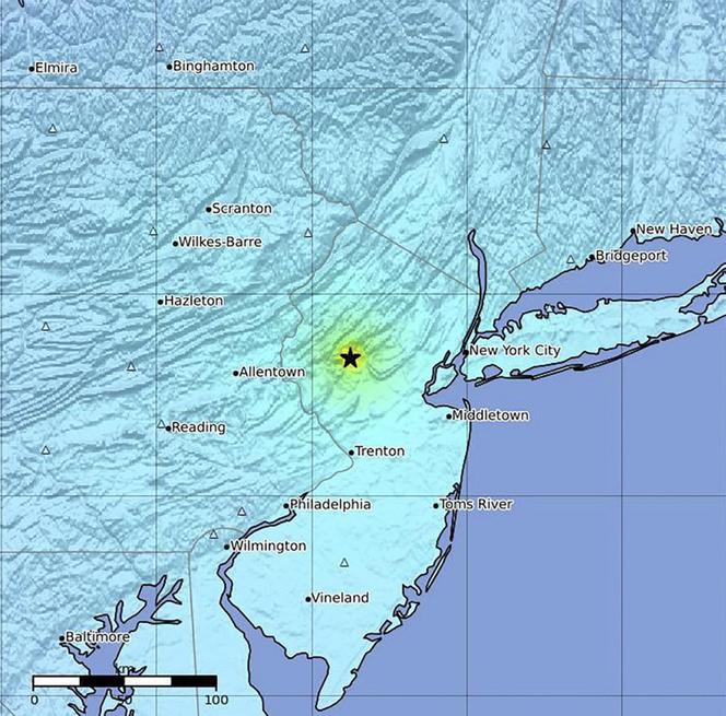 Trzęsienie ziemi wstrząsnęło Nowym Jorkiem 