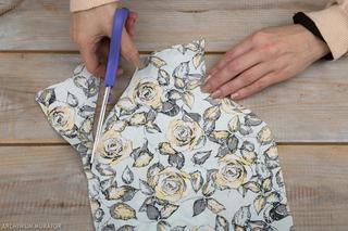 Gęś z tkaniny, DIY