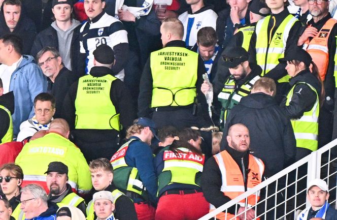 Finlandia - Polska: dramat na trybunach