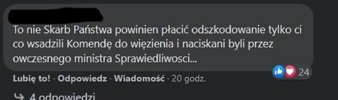 Fala HEJTU po decyzji o odszkodowaniu dla Tomasza Komendy