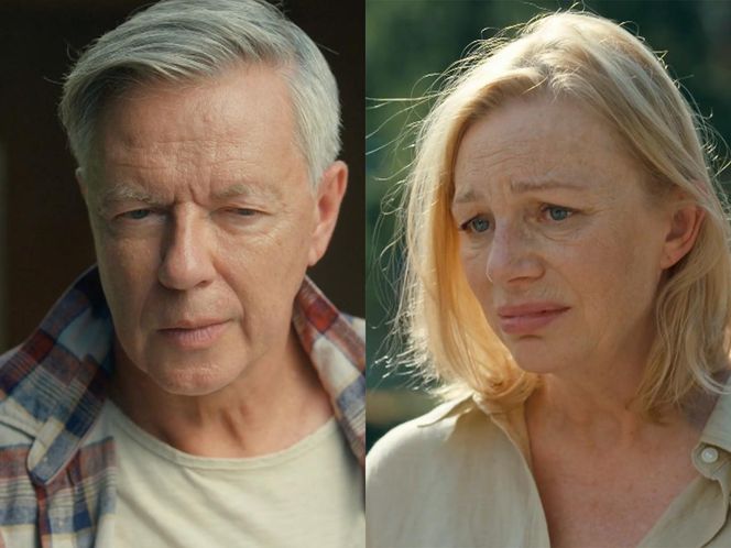 Barwy szczęścia, odcinek 3133: Henryk (Zbigniew Suszyński), Wanda (Maja Barełkowska)