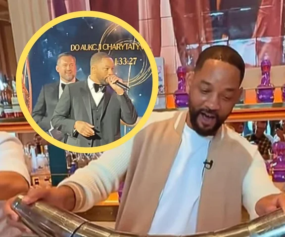 Will Smith szaleje w Polsce! Najpierw stanął za barem, później rapował na balu