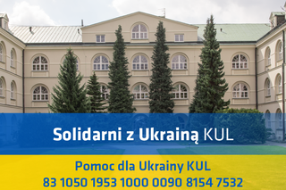 KUL gotowy pomóc studentom uchodźcom z Ukrainy