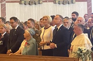 Odsłonięcie pomnika Solidarności w Amerykańskiej Częstochowie