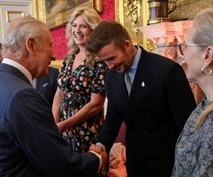 David Beckham pasowany na rycerza