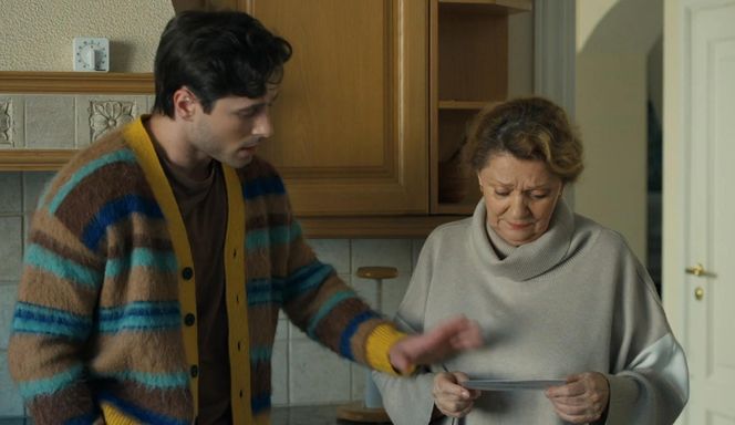 Barwy szczęścia odc. 3204. Józefina Rawiczowa (Elżbieta Jarosik), Cezary (Marcel Opaliński)