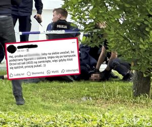 Tuż przed atakiem błąkał się po kampusie z siekierą. Studenci zamykali się w salach