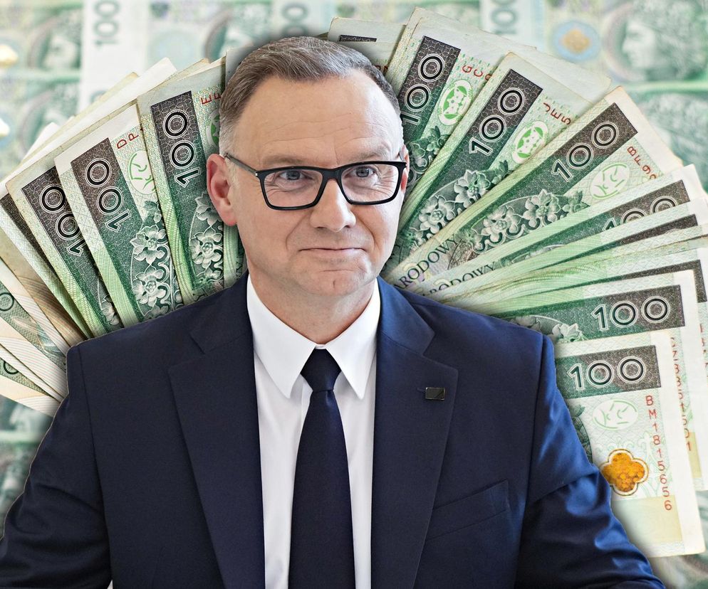 Duda zarabia fortunę, ma pół mlna kredytu