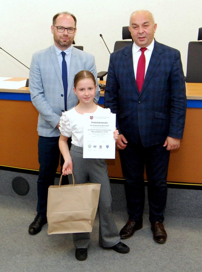 Każdy z uczestników konkursów zorganizowanych w ramach kampanii profilaktycznej - został nagrodzony