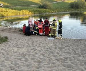 Tragiczny skok do wody pod Bydgoszczą! 16-latek trafił do szpitala