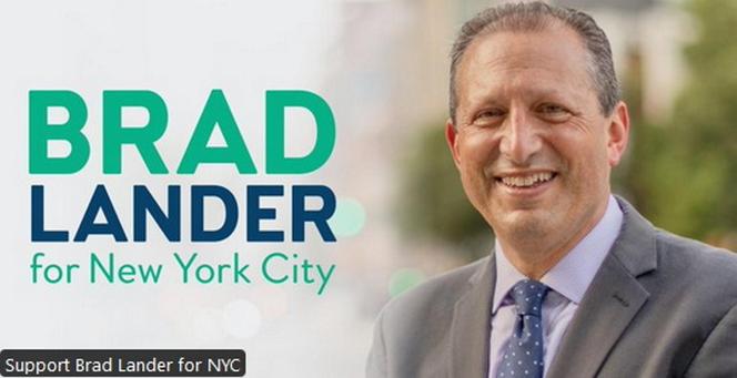 Brad LAnder ogłosił, że kandyduje na urząd burmistrza NYC