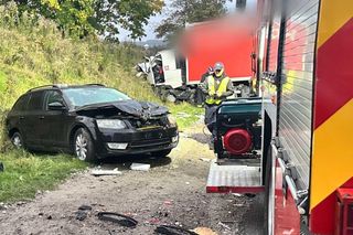 Tragiczny wypadek autobusu linii Warszawa - Odessa na obwodnicy Lwowa