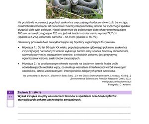 Matura 2025 z biologii – ARKUSZ Formuła 2023