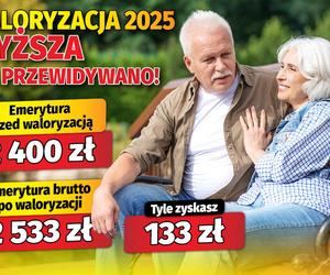 Waloryzacja 2025 wyższa niż przewidywano!