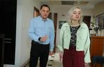 Na Wspólnej odc. 3434. Nina (Liliana Jakubowska), Sławek (Mariusz Słupiński)