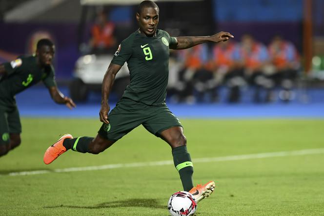 Odion Ighalo z Nigerii jest najlepszym strzelcem Pucharu Narodów Afryki (4 gole).