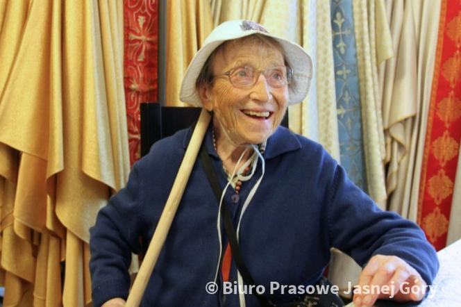 95-letnia Włoszka dotarła na Jasną Górę! PRZESZŁA 1000 KILOMETRÓW!
