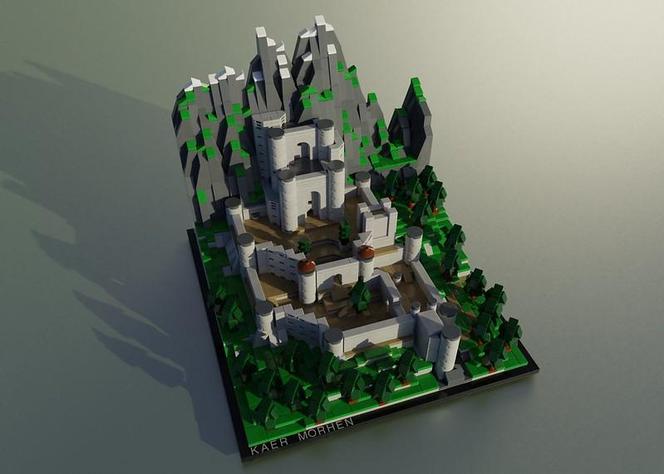 LEGO MOC Kaer Morhen