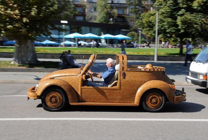 Drewniany Volkswagen Garbus