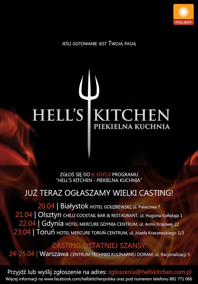 Castingi do Hell's kitchen 6 