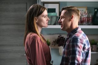 M jak miłość, odc. 1682: Franka (Dominika Kachlik), Paweł (Rafał Mroczek)