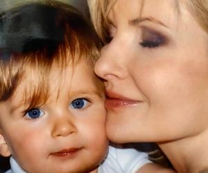 Joanna Racewicz i syn