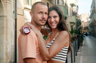 	Barwy szczęścia, odc. 3146. Regina (Kamila Kamińska), Franek (Mateusz Banasiuk)