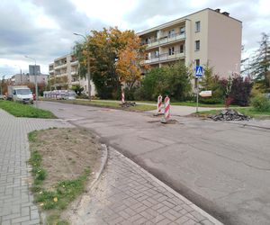 Trwa remont nawierzchni ulic Romanówka i Unitów Podlaskich w Siedlcach