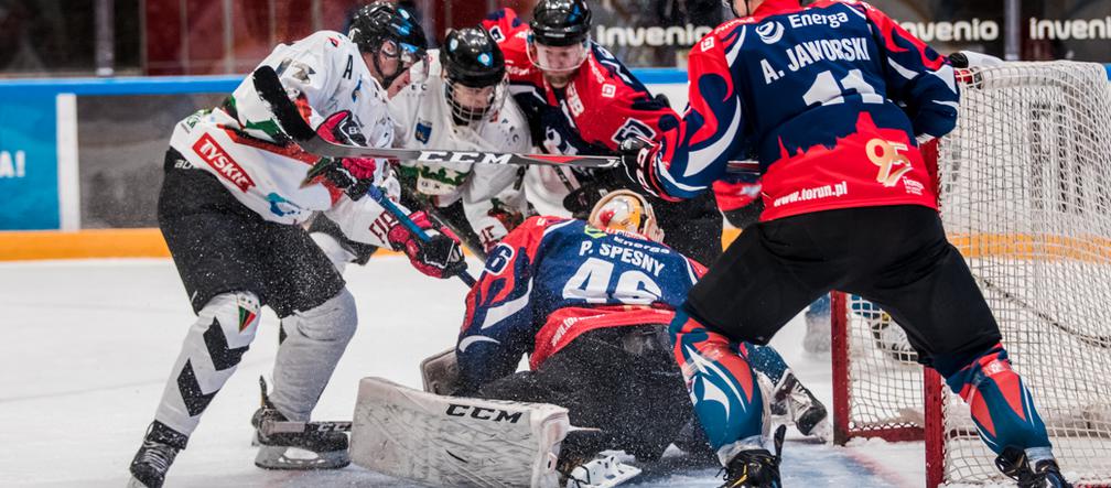 GKS Tychy - KH Energa Toruń, drugi ćwierćfinał PHL, zdjęcia z meczu