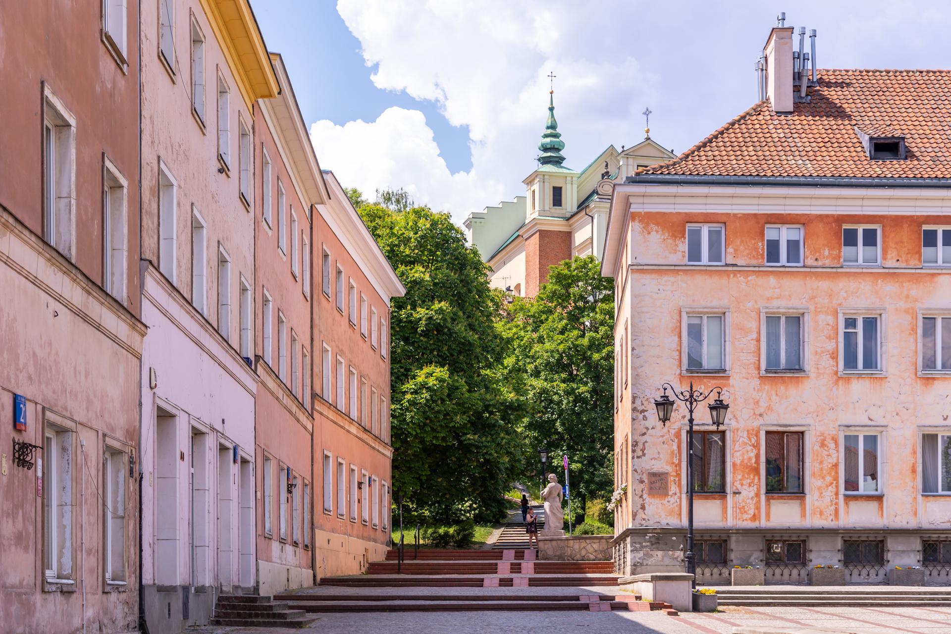 Mariensztat w Warszawie - zdjęcia. Niewykorzystany potencjał w centrum miasta