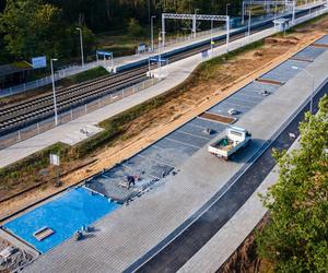 Budowa otoczenia stacji SKM Zdunowo dobiega końca