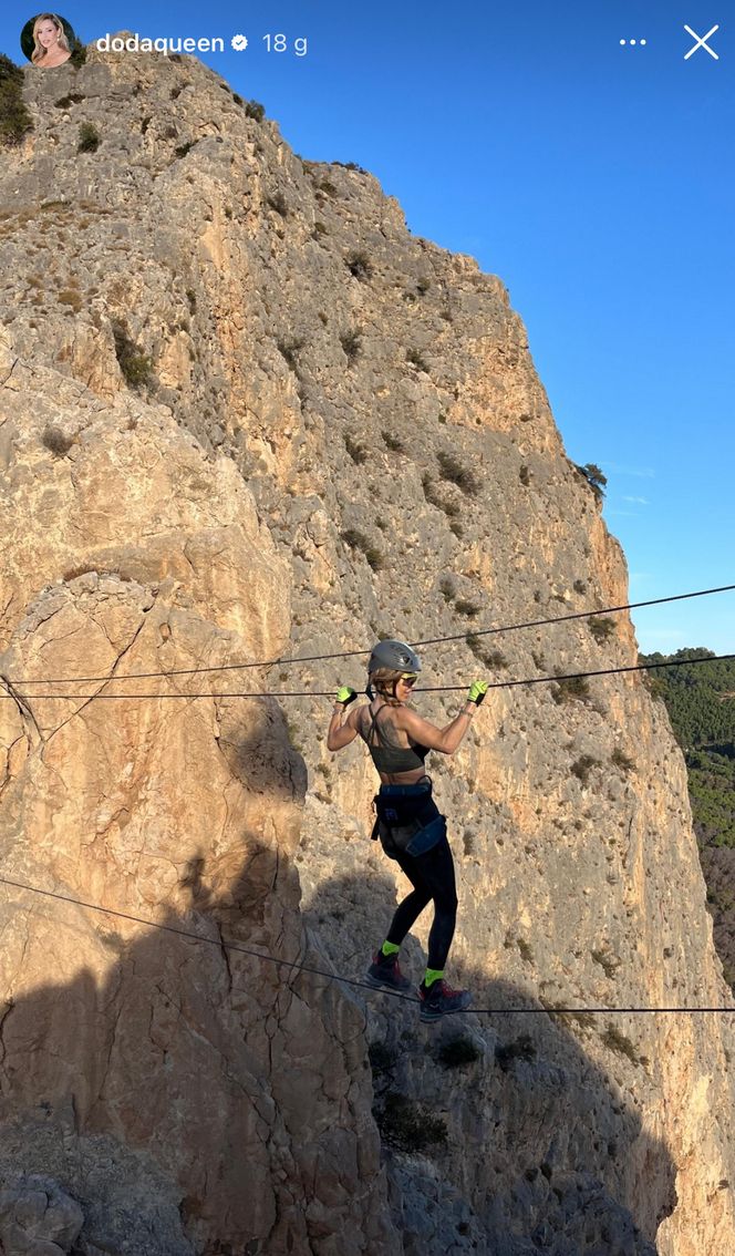 Doda na wspinaczce górskiej