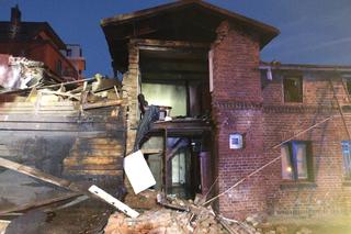 Wybuch gazu w Chełmży. Zdjęcia z akcji strażaków