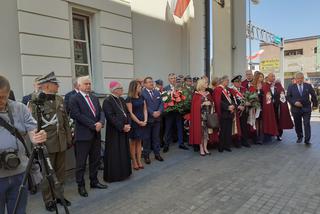 Odsłonięcie tablicy upamiętniającej 100-lecie Cudu nad Wisłą