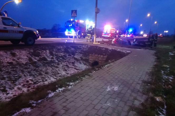 Uwaga kierowcy! Wypadek na DK 10 na trasie Pawłówek - Kruszyn