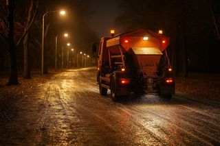 Pierwsze piaskarki pojawiły się na ulicach Szczecina. Czy to już czas na zmianę opon?