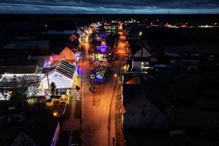 Świąteczne iluminacje w Popowie