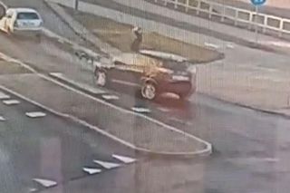 Potrącony rowerzysta 