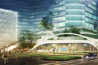 Nowe otoczenie dworca Warszawa Gdańska