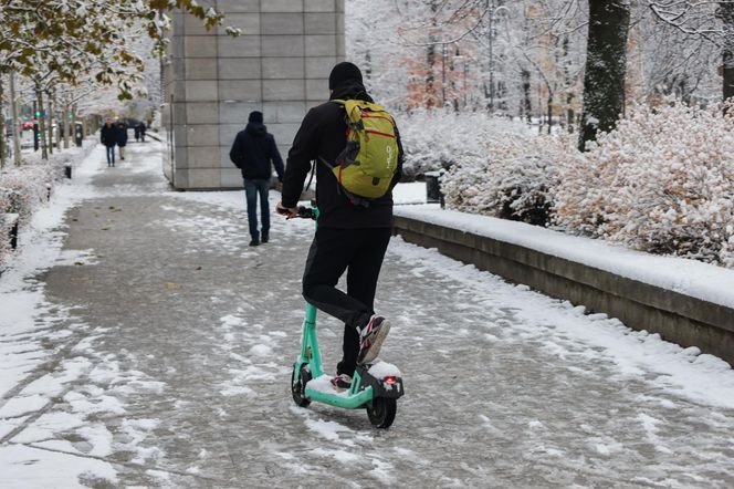 Stolica pod śniegiem 