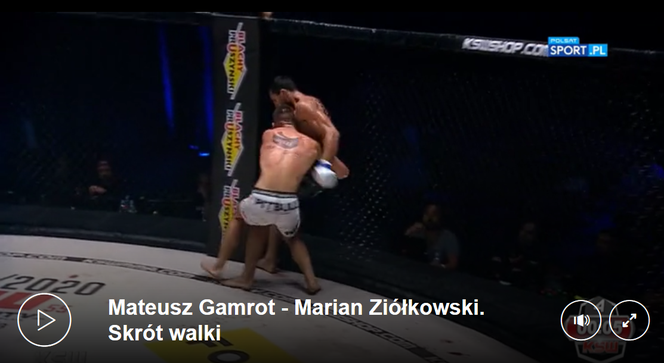 Skrót walki Gamrot - Ziółkowski