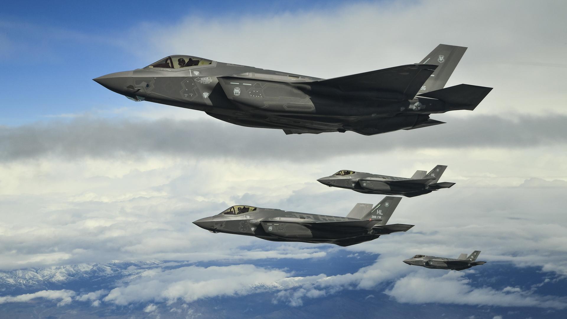 F-35A należące do US Air Force