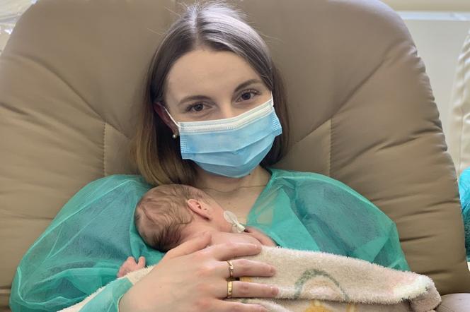 Oliwia, Zuzanna i Mikołaj - trojaczki urodzone w Lublinie