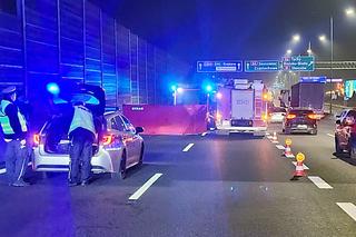 Tragiczny wypadek na A4 w Katowicach. Kobieta spadła z kładki dla pieszych