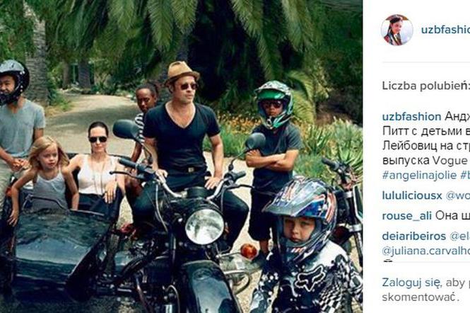 Angelina Jolie i Brad Pitt Vogue