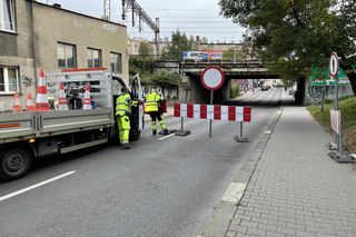 Remont wiaduktu w Katowicach nad ul. Graniczną. Droga jest zamknięta do odwołania