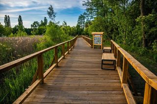 Kładka spacerowa w Żyrardowie