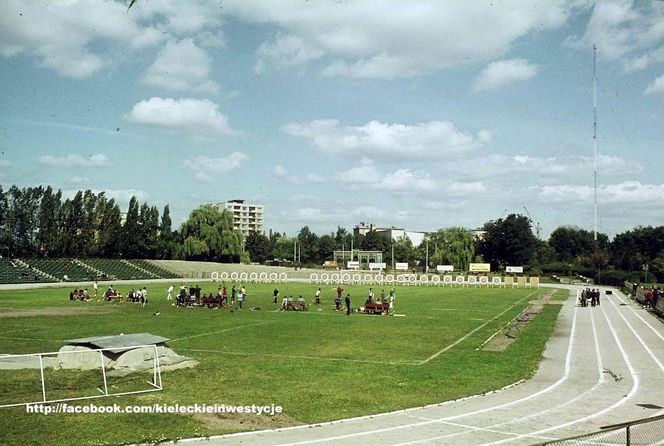 Stadion Błękitnych Kielce w latach 1969-71
